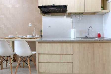 Premium One Bedroom At Woodland Park Residence Jakarta Bagian luar foto